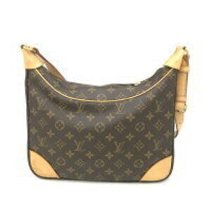 Louis Vuitton Botie Shoulder Canvas Leather Bag Brown Monogram